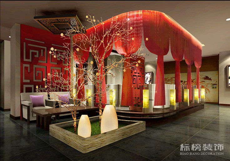 多福肥?；疱伈蛷d設(shè)計裝修6