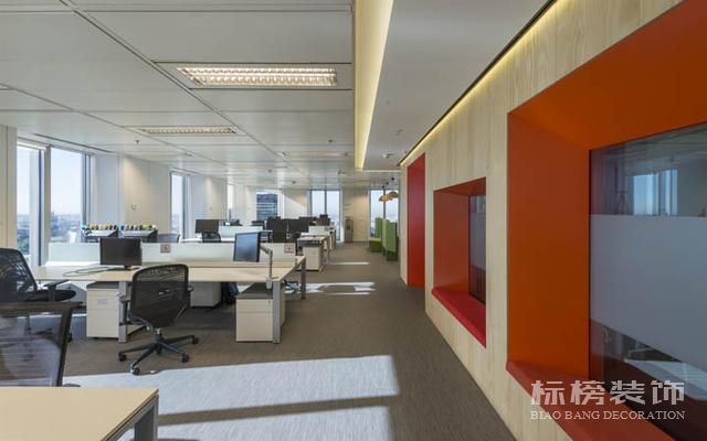 辦公室室內(nèi)裝修色彩搭配