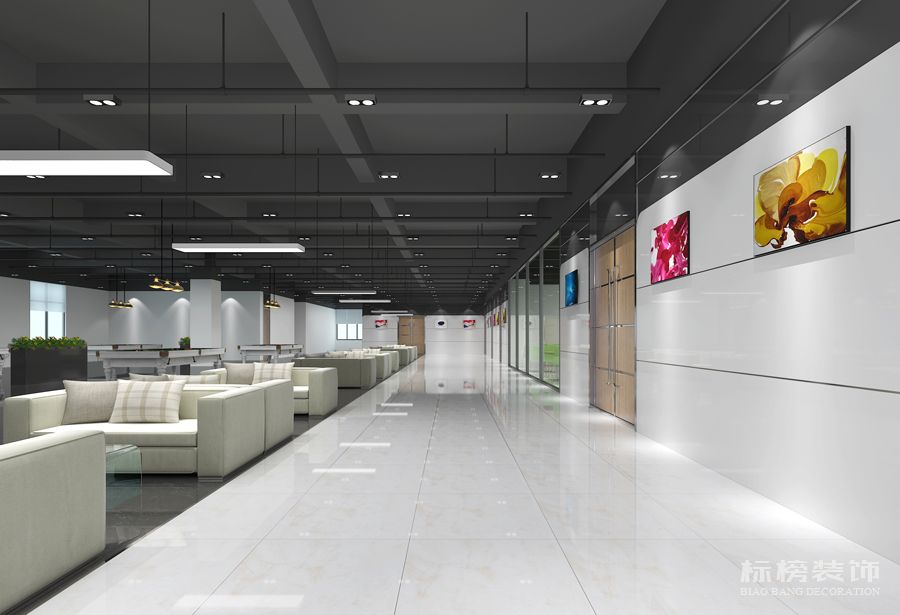 瀏陽(yáng)藍(lán)思智能展廳設(shè)計(jì)效果圖