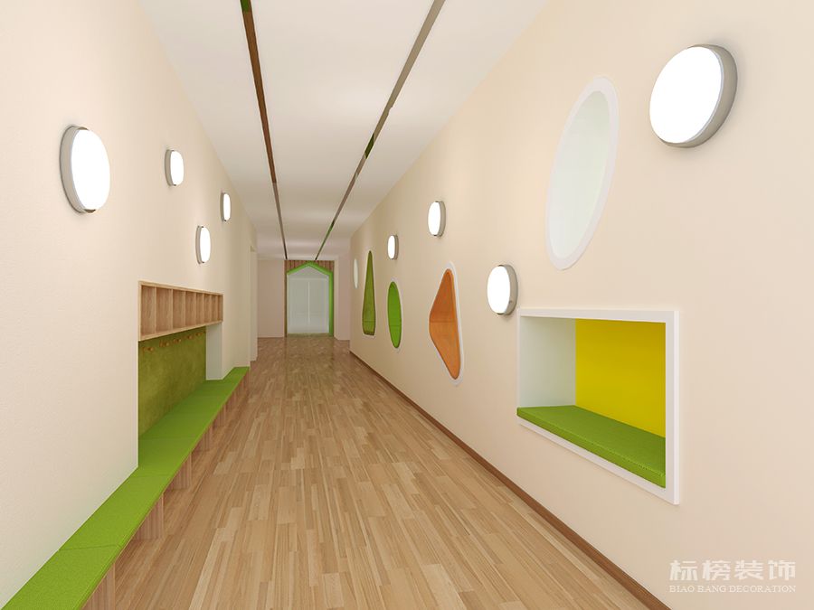 深圳卡樂美語(yǔ)學(xué)校走廊