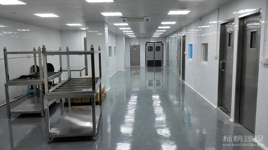 深圳十萬級(jí)潔凈凈化車間裝修